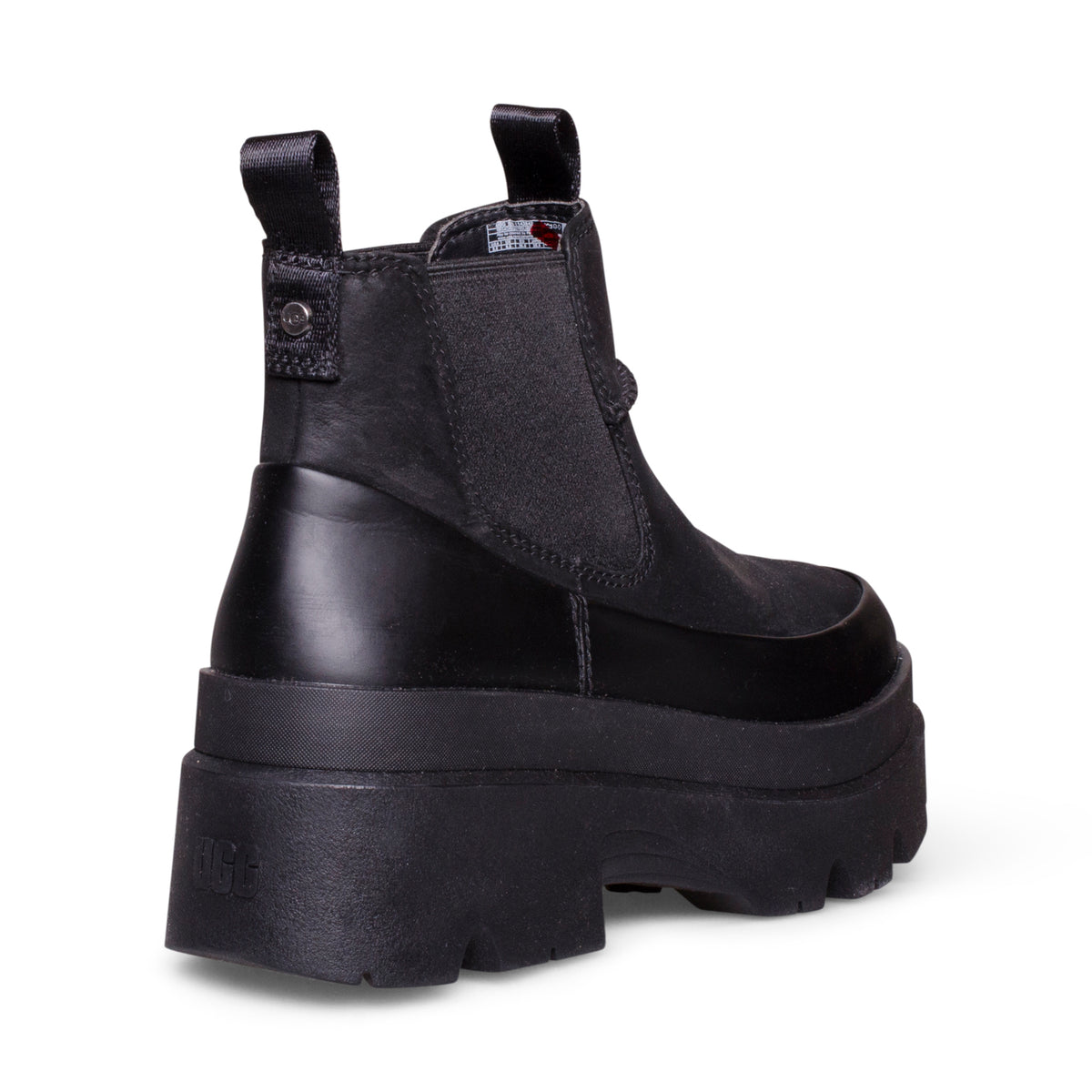 UGG Brisbane Chelsea Black Boots - Women's â MyCozyBoots