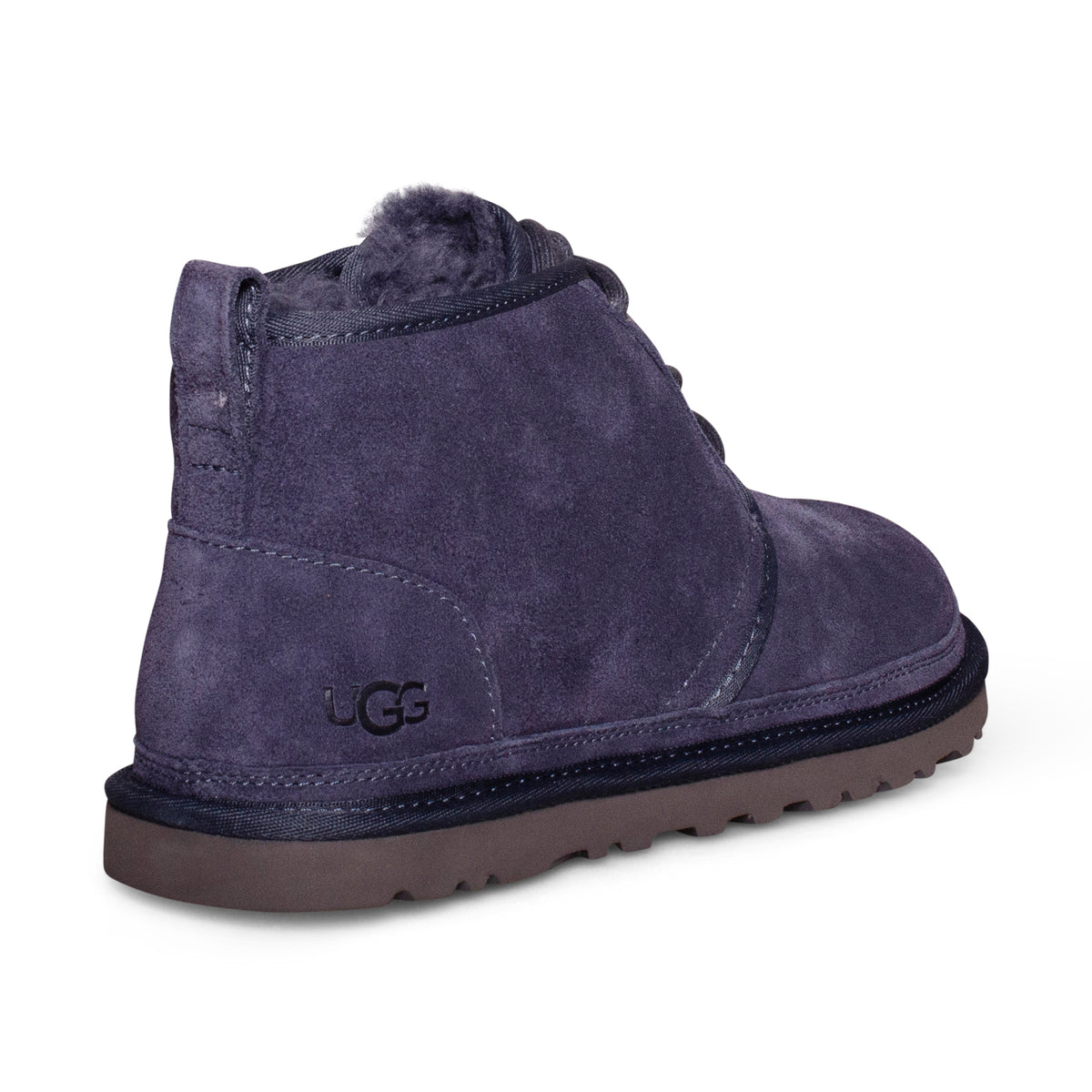UGG Neumel Blue Boots Size 13 Suede + Shearling + Wool Chukka Boots | Coastal UGG Men main image 3