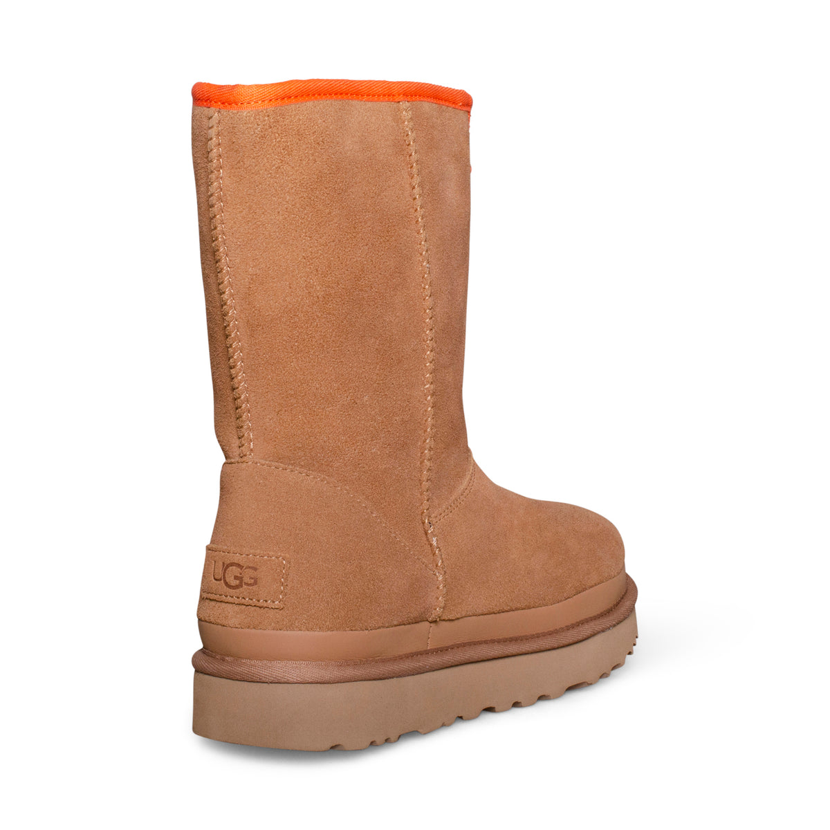 Ugg - Womens Classic Short Zipper Tape Logo Short Boots main image 1