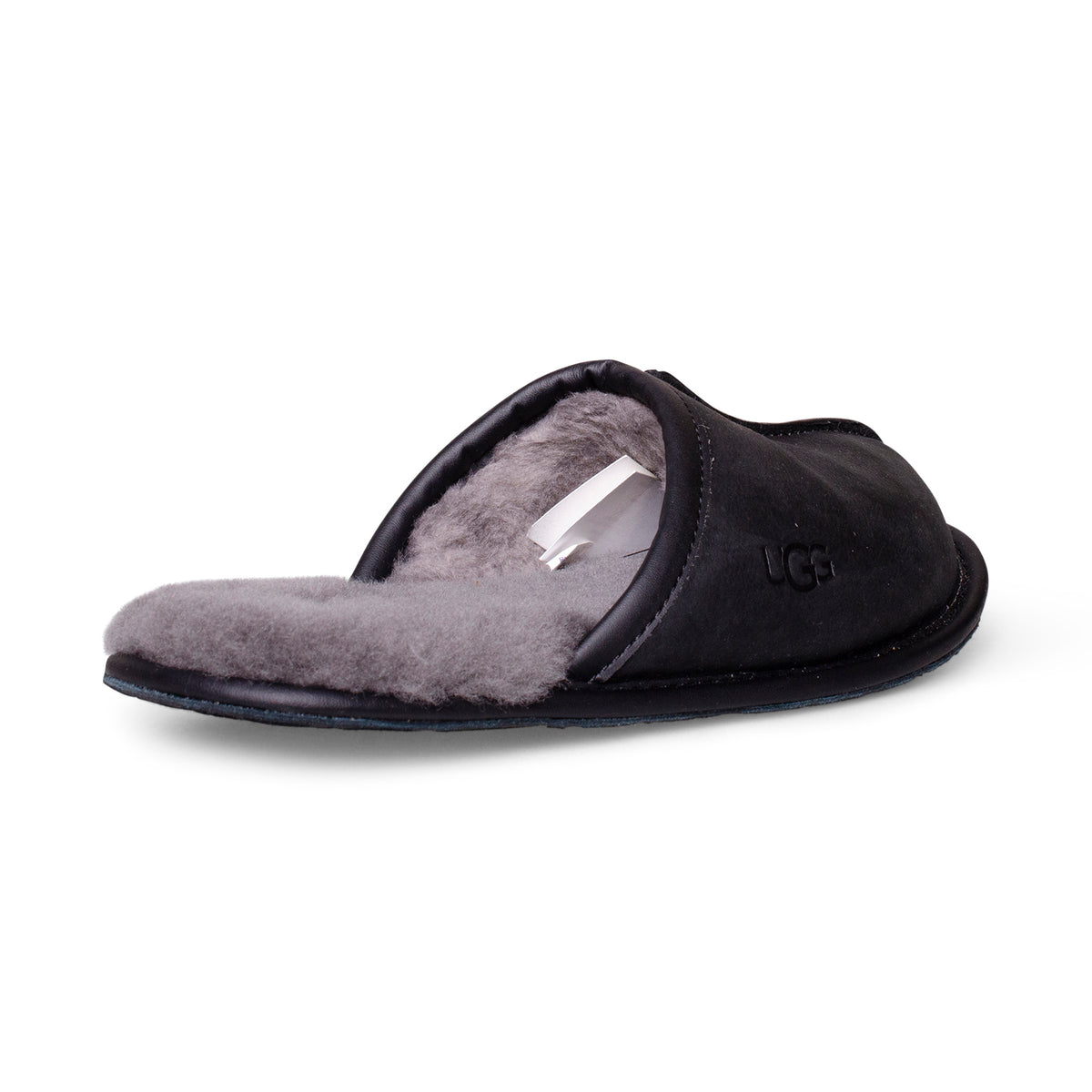 mens ugg scuff leather slippers