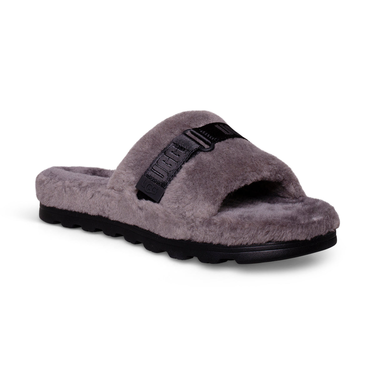 Ugg fuzz 2024 yeah charcoal