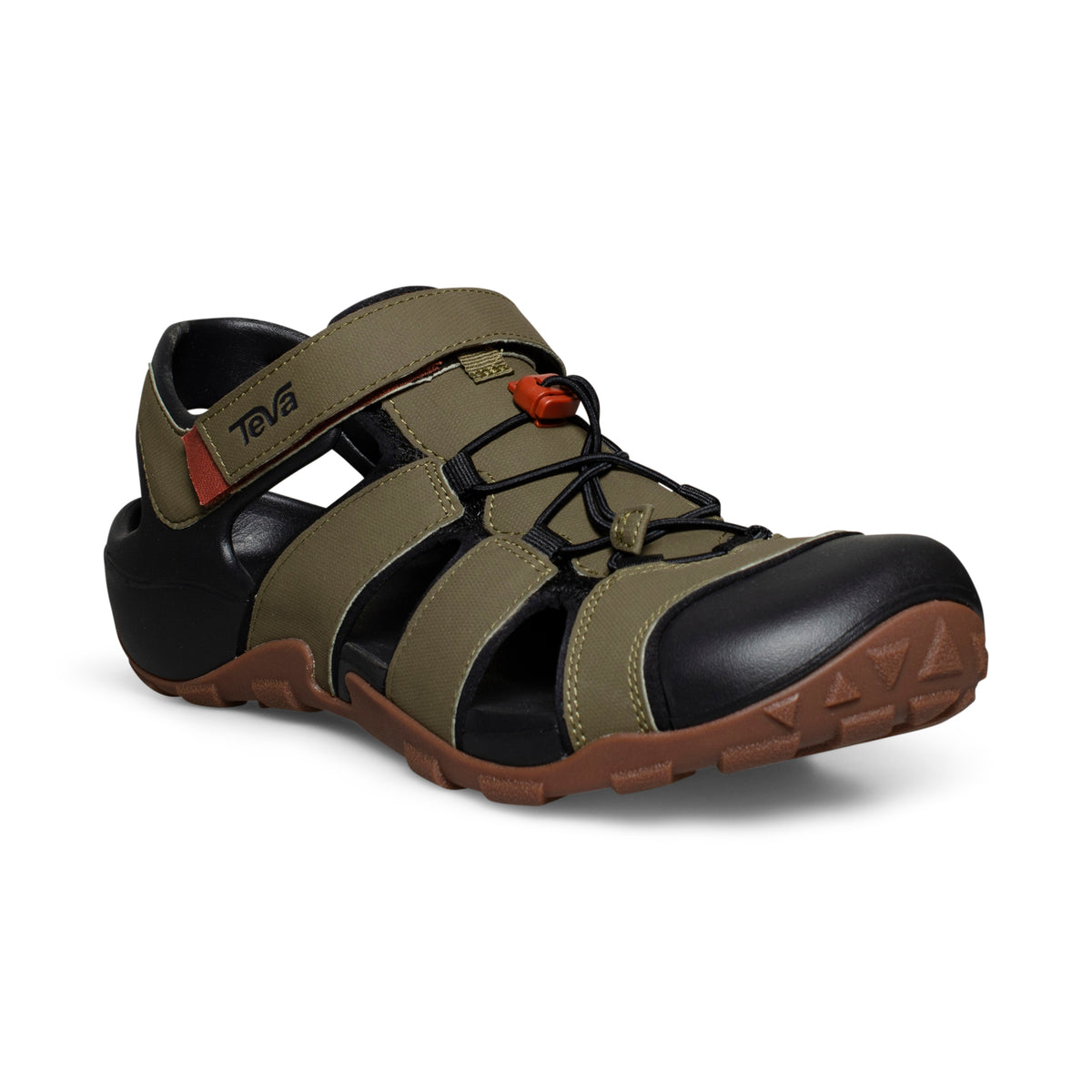 TEVA Men\'s Flintwood Water Shoe Sandal Olive Green Closed Toe 1118941 Sz 13 $70 Teva Flintwood Water Sandals (For Men) - Save 42% main image 3