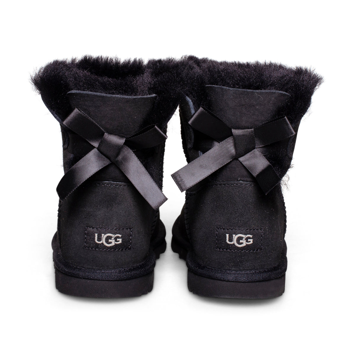 Ugg Mini Bailey Bow II Kids- Black