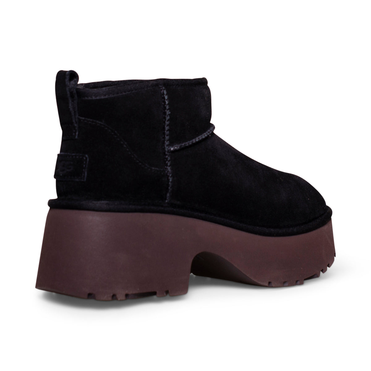 UGG Classic Ultra Mini New Heights Black Boots - Women's – MyCozyBoots