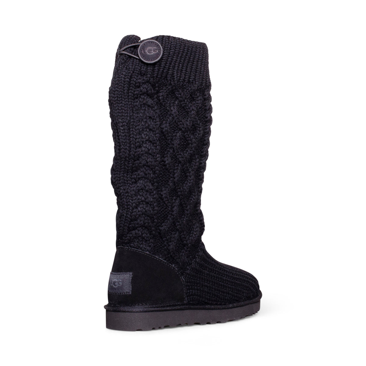 Black knit outlet ugg boots