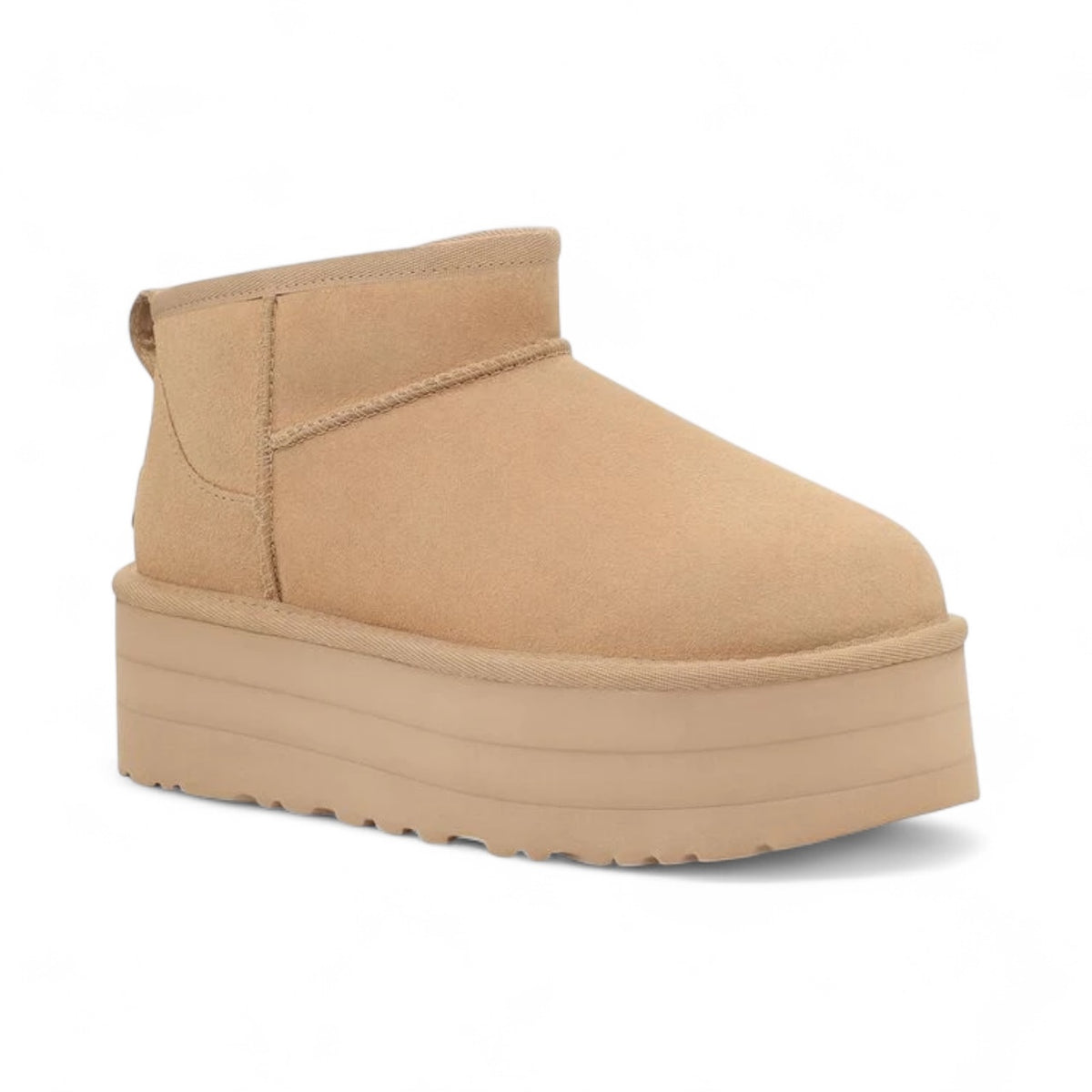 UGG Classic Ultra Mini Platform Driftwood Boots - Women's