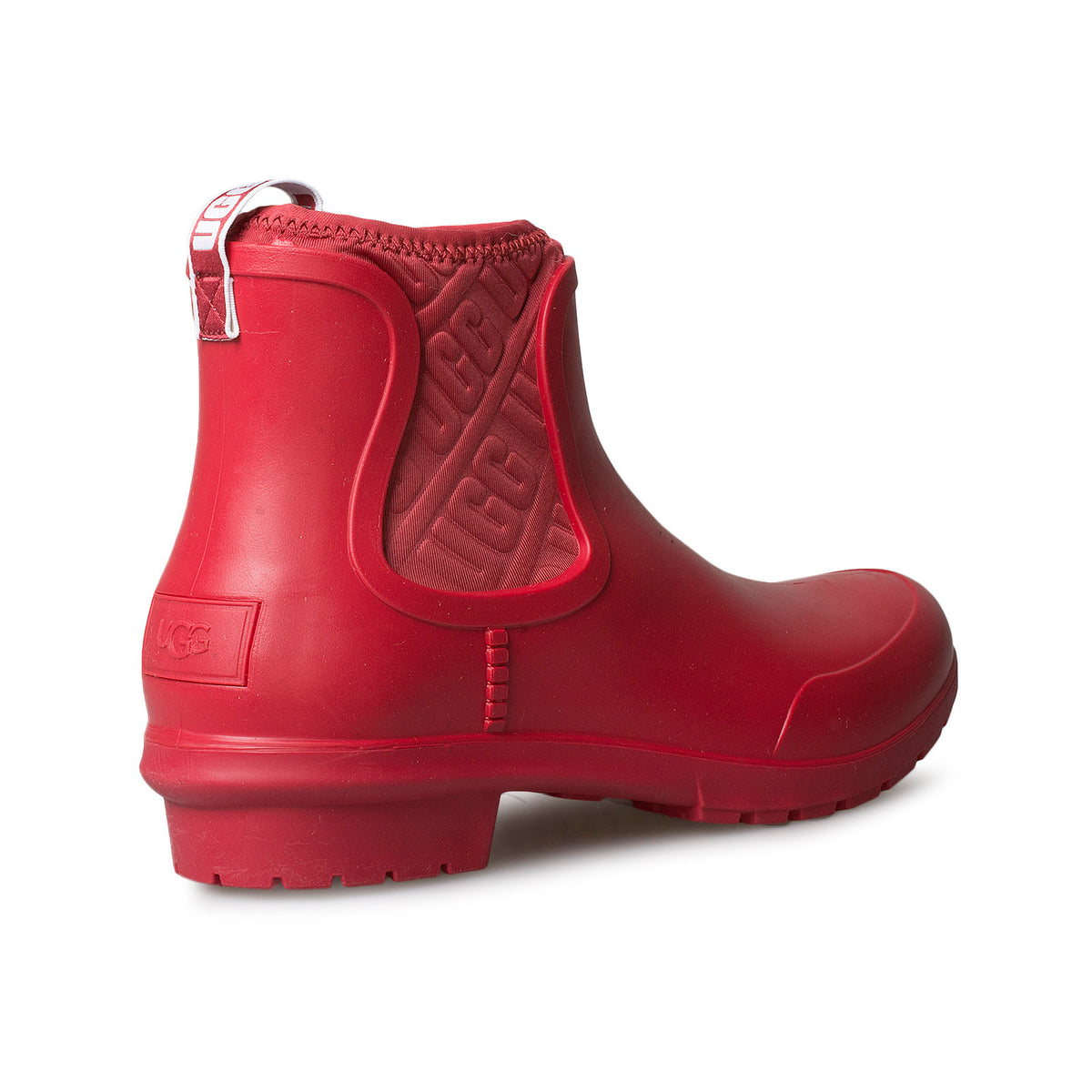 Ugg rain boots outlet red