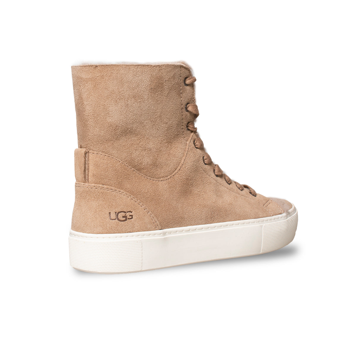 Sneaker Ugg Beven High Top UGG Damen Beven Suede Sneakers Schwarz