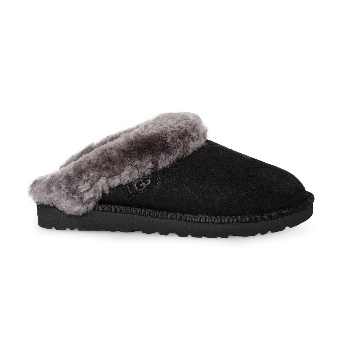 UGG Cluggette Black Slippers - Women's – MyCozyBoots