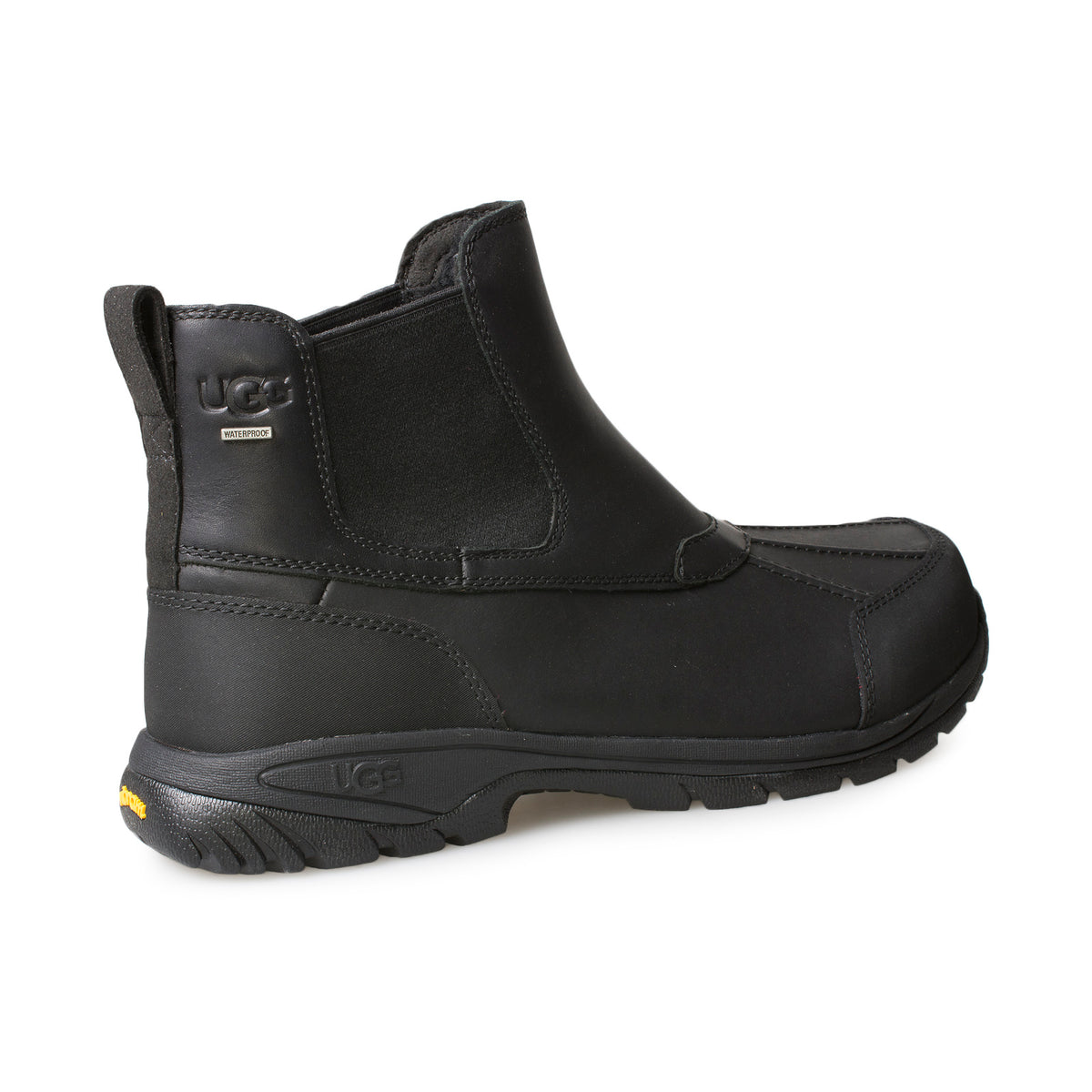 UGG Butte Chelsea Black Boots - Men display picture 3