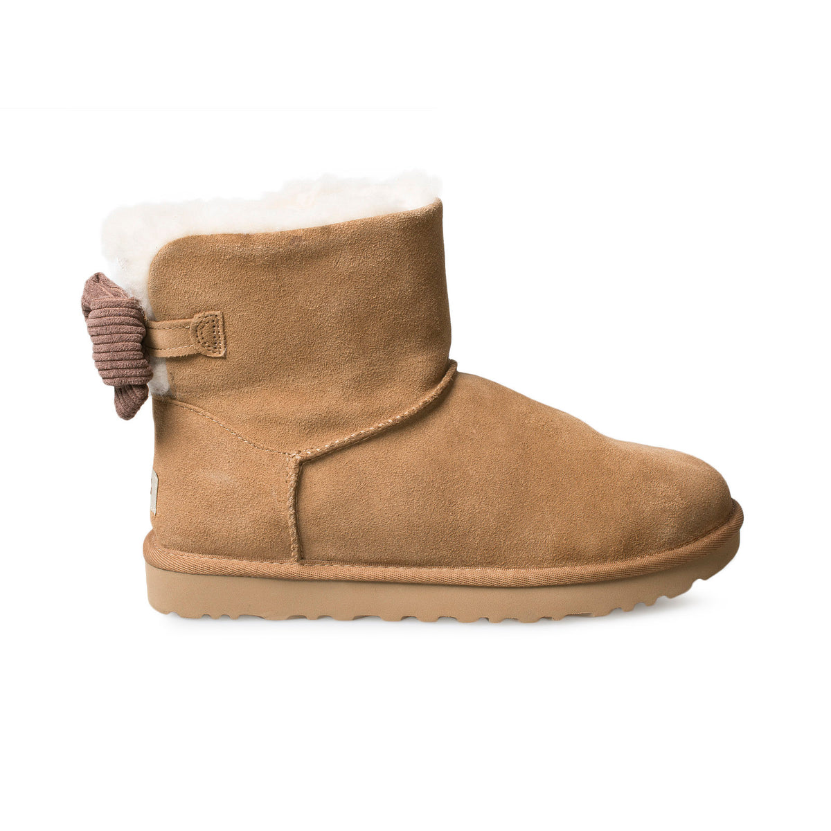 Genuine twinface sheepskin & shearling bailey 2024 bow corduroy boot