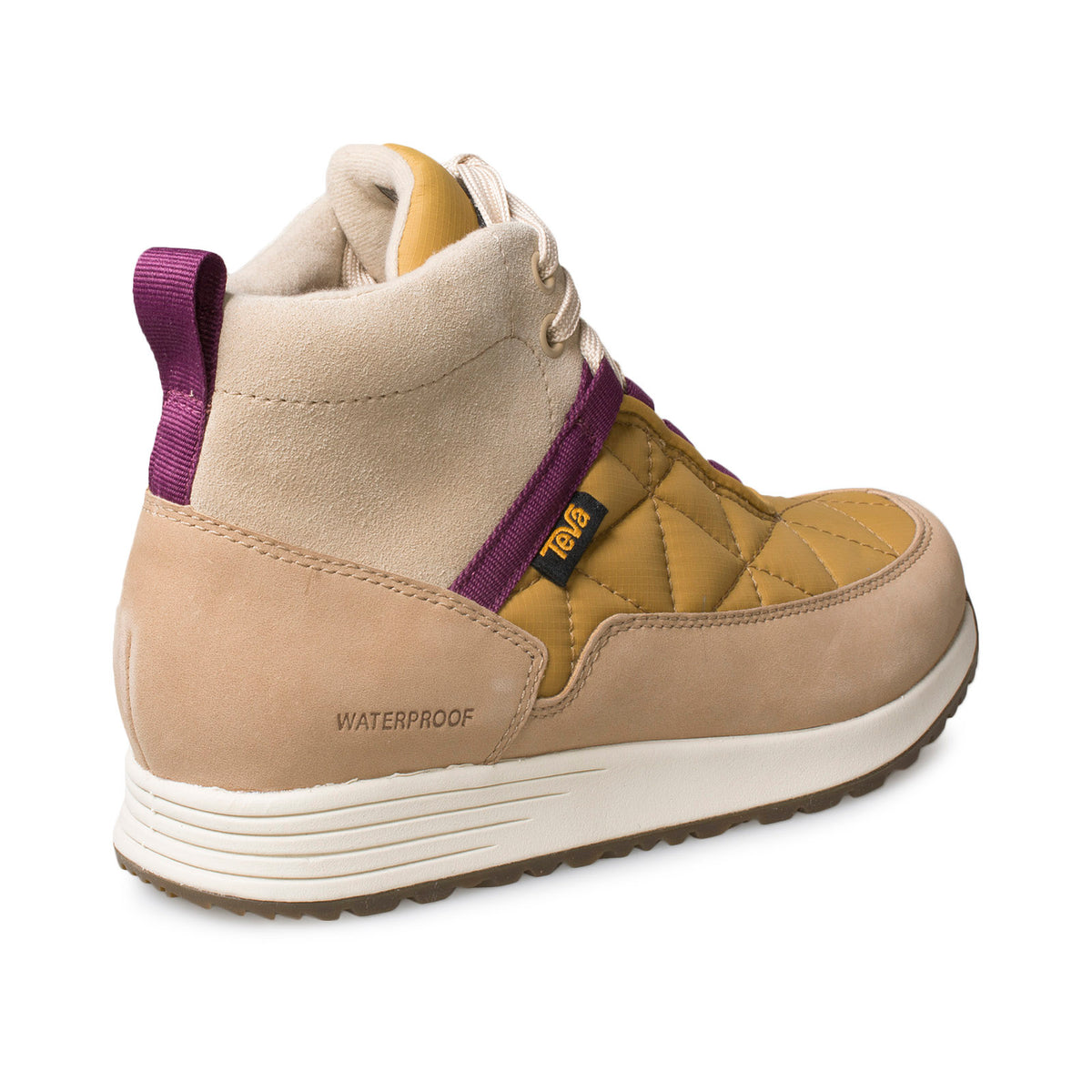 Teva Ember Commute Shoes Mens 10.5 Beige Waterproof Quilted Comfort 1116051 Teva Ember Commute Waterproof Boot - Women main image 2