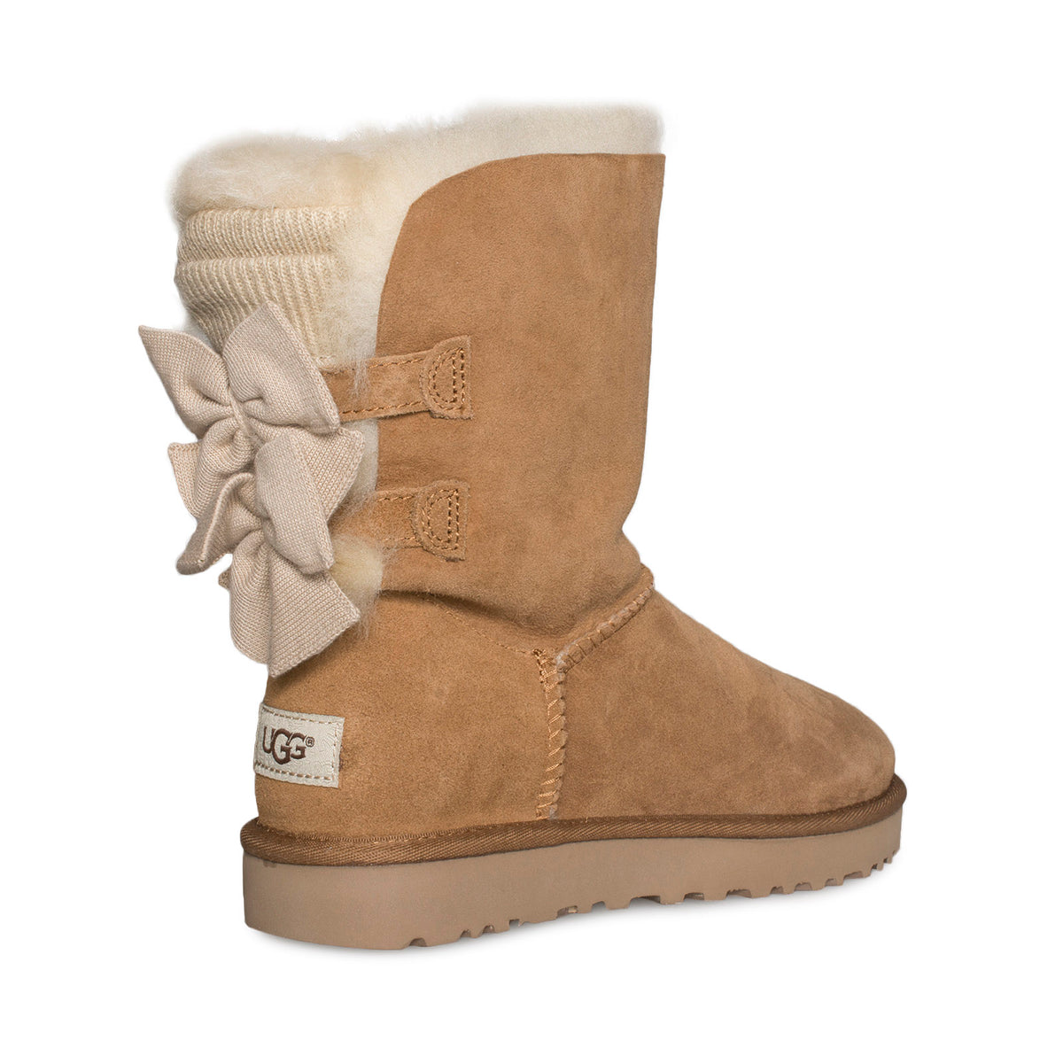 Bailey bow short ruffle on sale uggs