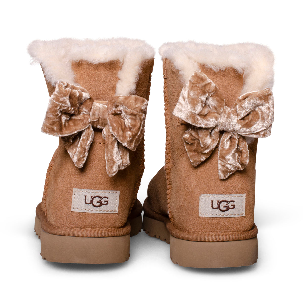 Womens Mini Bailey Bow Uggs On Model UGG Mini Bailey Bow II Women's