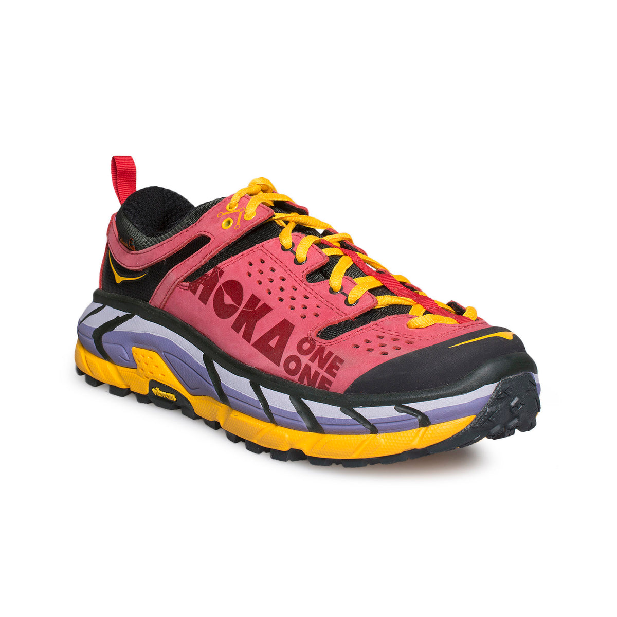 Hoka One One Tor Ultra Low eVent Black Red Size 7.5 Mens Waterproof Hiking Shoes HOKA ONE ONE® Elite Terrain System Kaha 3 Low GTX for | HOKA  main image 3