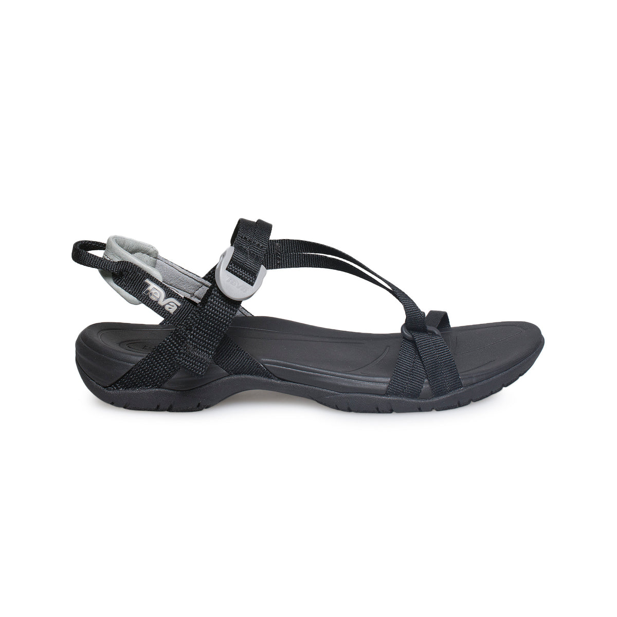 TEVA Sirra Black Sandals Women's – MyCozyBoots - Main Image