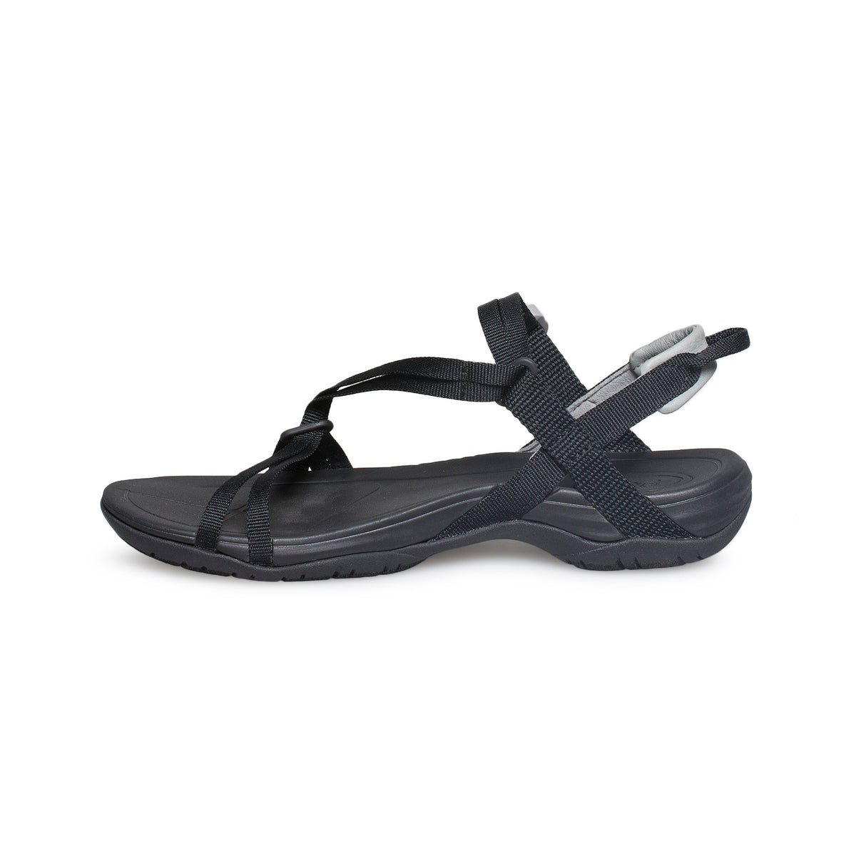 TEVA Sirra Black Sandals Women's – MyCozyBoots - Main Image
