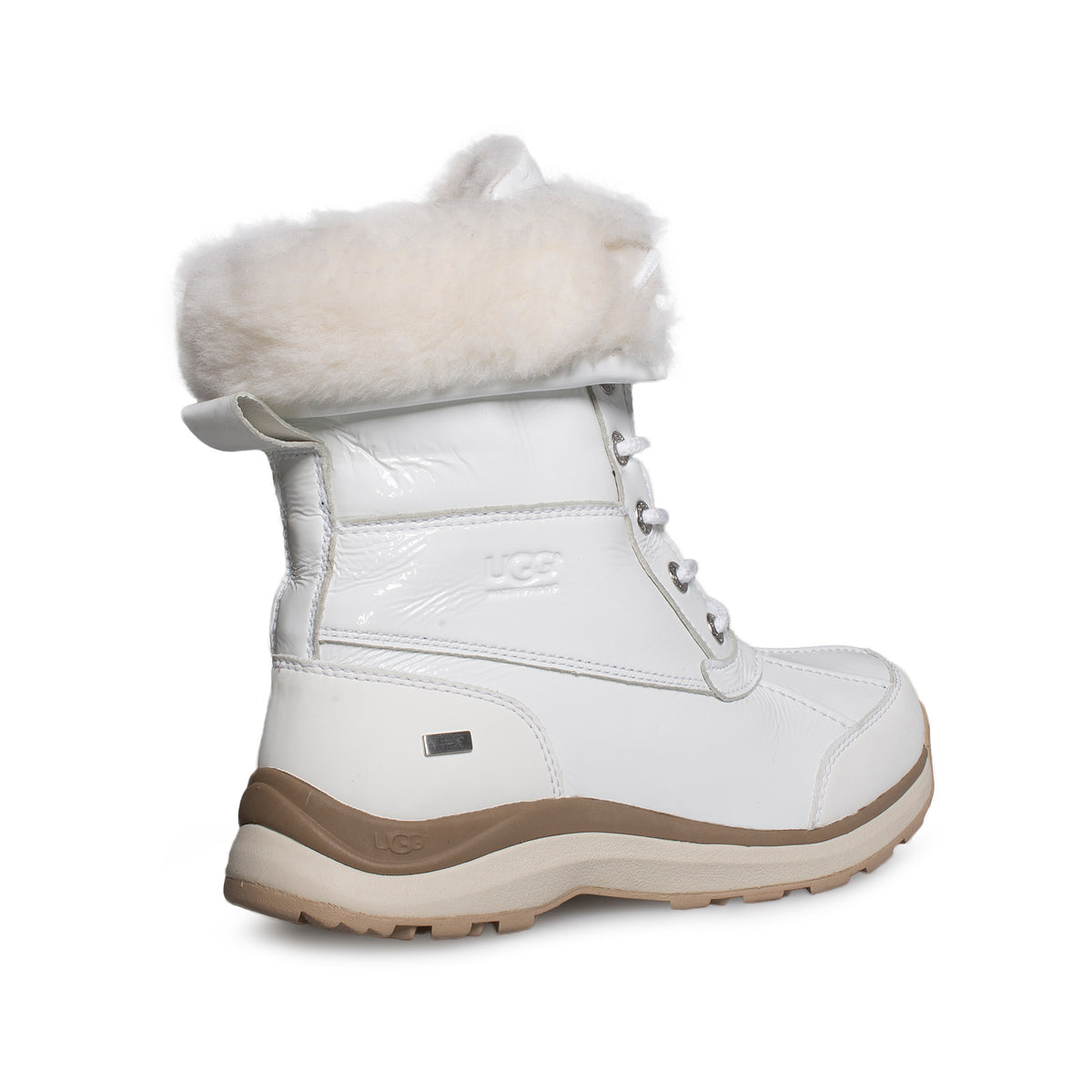 Ugg Women's Adirondack III Patent Boot White / 9