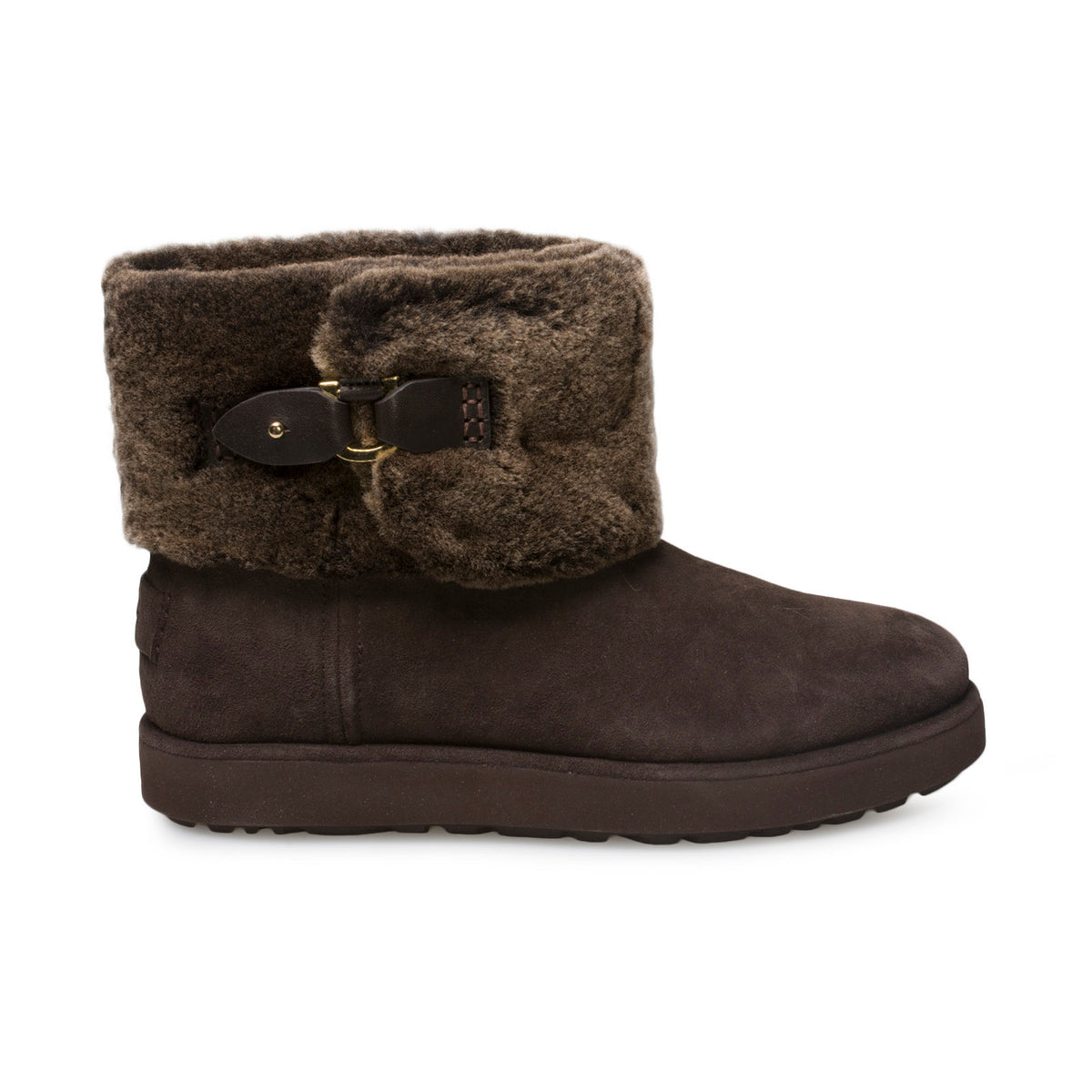 UGG Berge Mini Dark Roast Boots Women's – MyCozyBoots