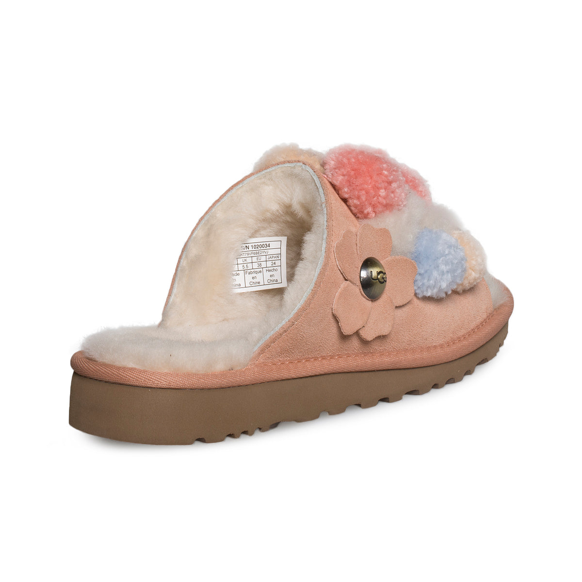 Ugg pom pom on sale slides