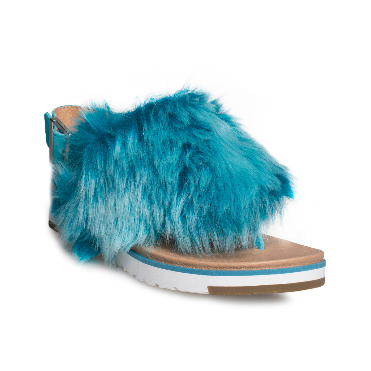 UGG Holly Enamel Blue Sandal Women's – MyCozyBoots