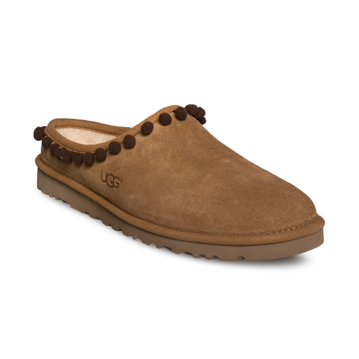 UGG Darah Tassel Chestnut Slippers Women s MyCozyBoots