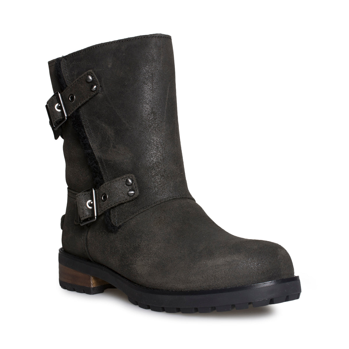 UGG Niels II Black Boots Women's – MyCozyBoots - Main Image