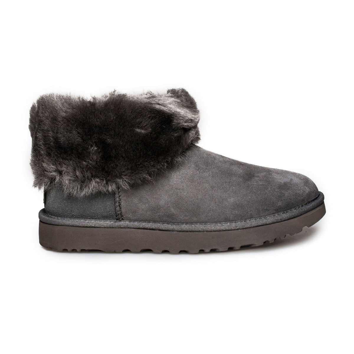 UGG Charcoal Shearling Boots Classic Tall Chalet Charcoal - Women main image 2