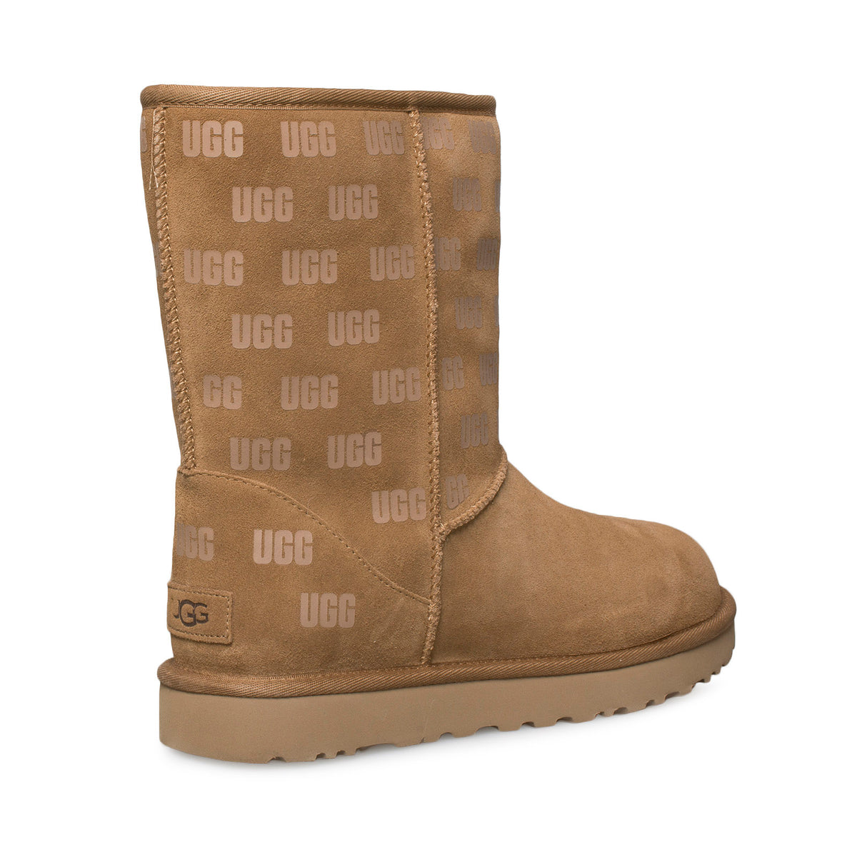 UGG Classic Short II UGG Print Chestnut Boots Women's MyCozyBoots
