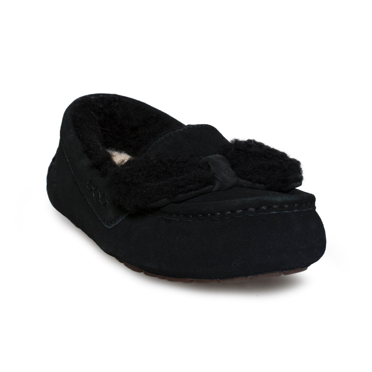 Women's ugg ansley online puff bow slipper stores