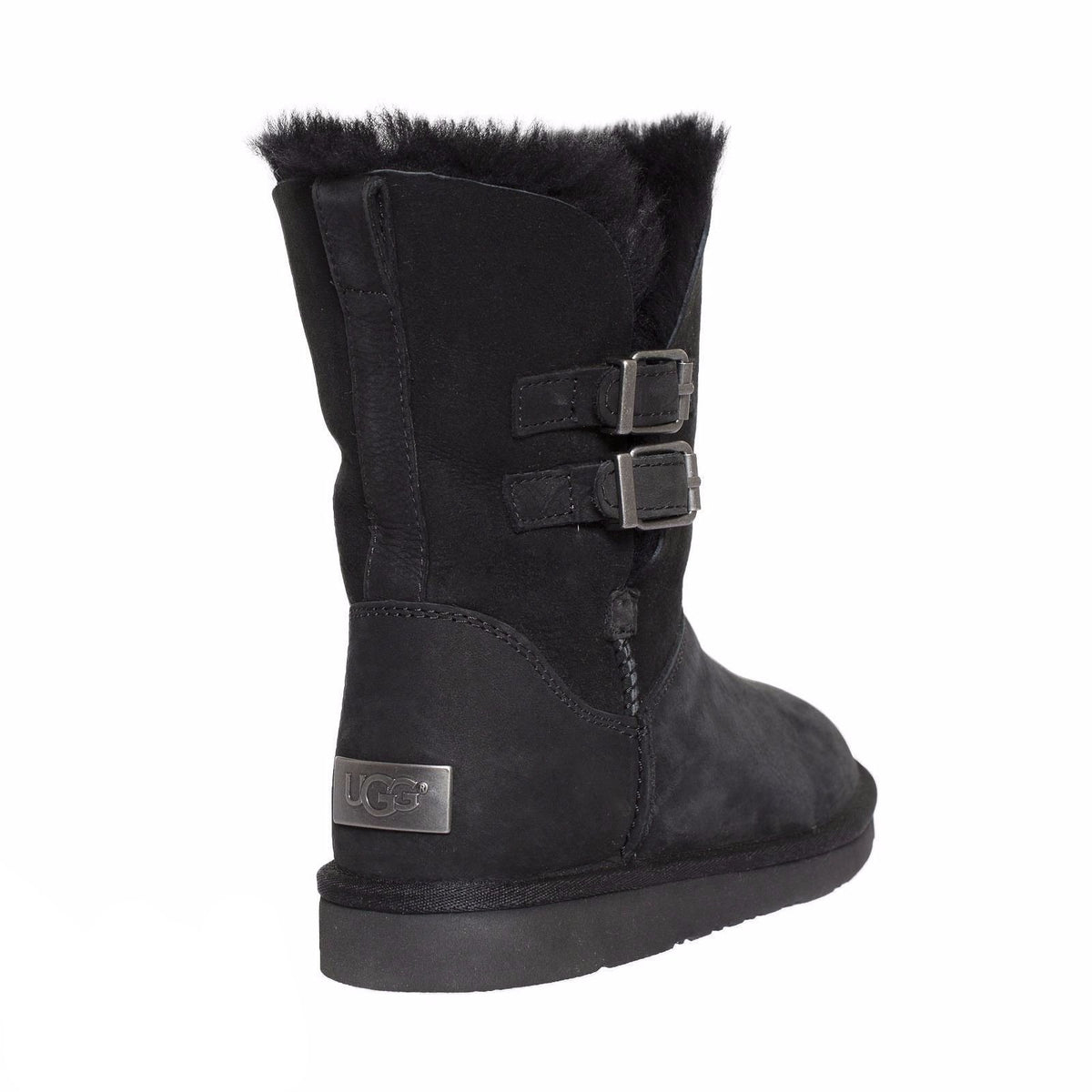 UGG Renley Black Boots – MyCozyBoots - Main Image