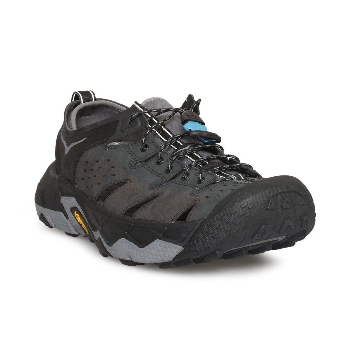 Hoka Tor Trafa Anthracite Black Sandals – MyCozyBoots