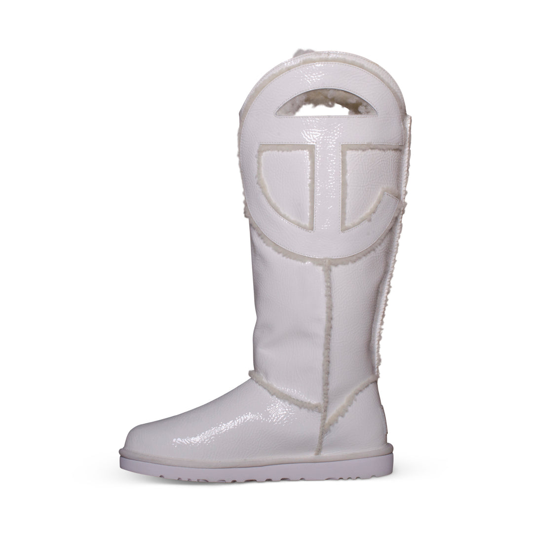 UGG X Telfar Logo Tall Crinkle White Boots - Men's – MyCozyBoots
