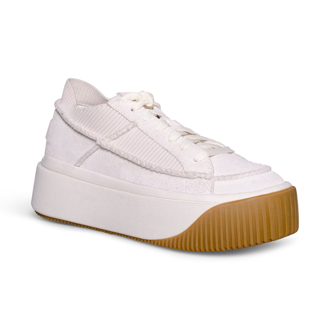 UGG Ez-Duzzit Lace White Sneakers - Women's – MyCozyBoots
