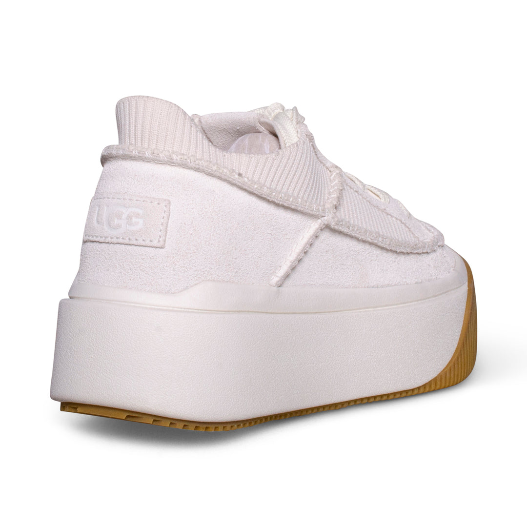 UGG Ez-Duzzit Lace White Sneakers - Women's – MyCozyBoots