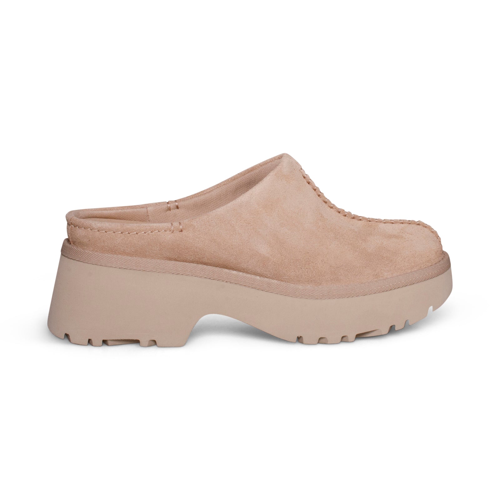 国内より1WEEK【UGG】New Heights Clog スリッポン UGG New Heights Clog Black Shoes - Women's – MyCozyBoots