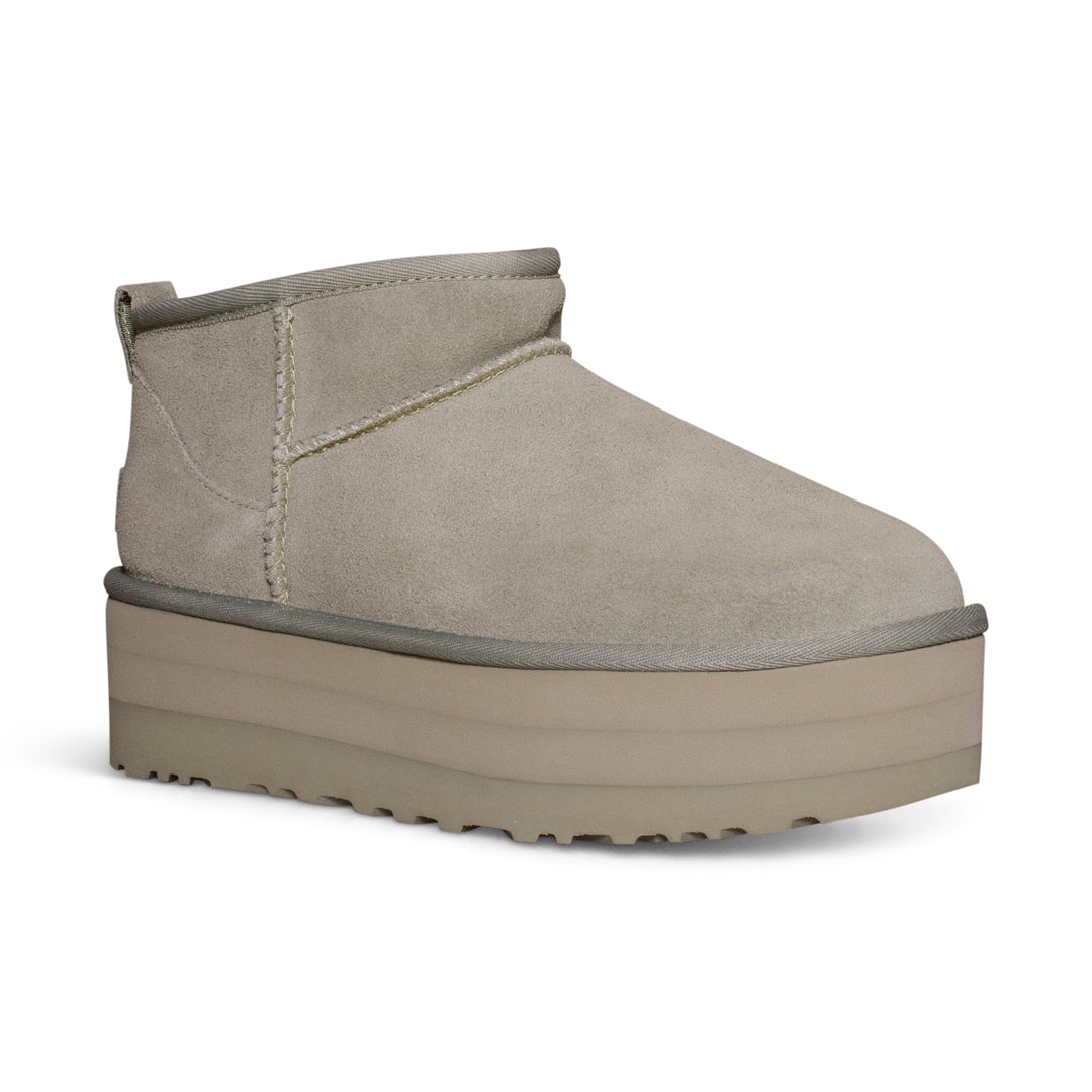 UGG クラシックウルトラミニshaded clover 美品US7 完売品 UGG クラシックウルトラミニshaded clover 美品US7 完売品