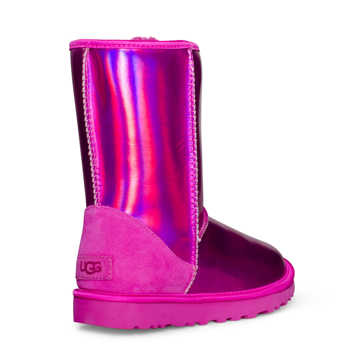 UGG Classic Short Iridescent Dragon Fruit Boots - Women's – MyCozyBoots