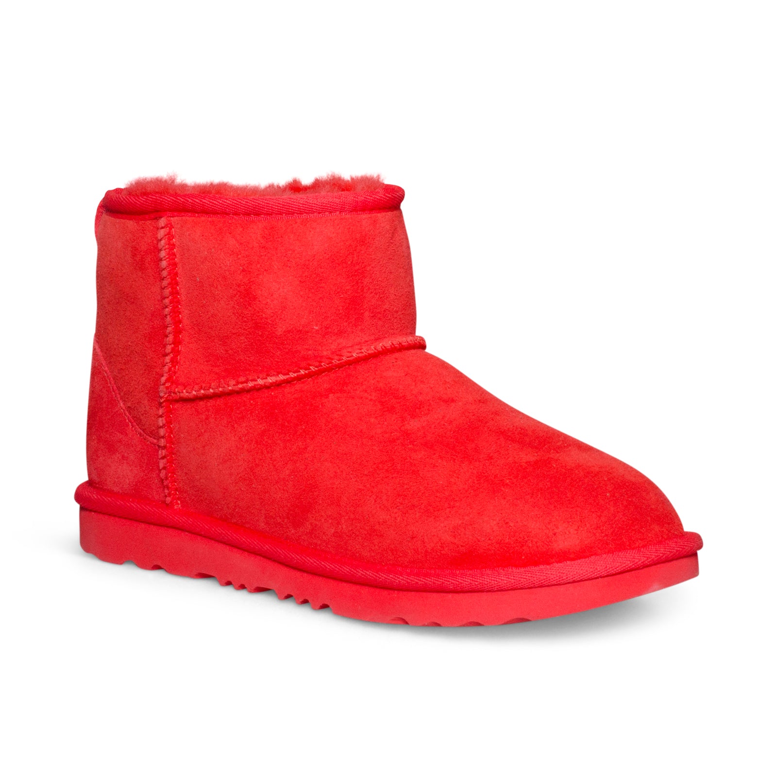 UGG Classic Mini Samba Red Boots - Youth – MyCozyBoots