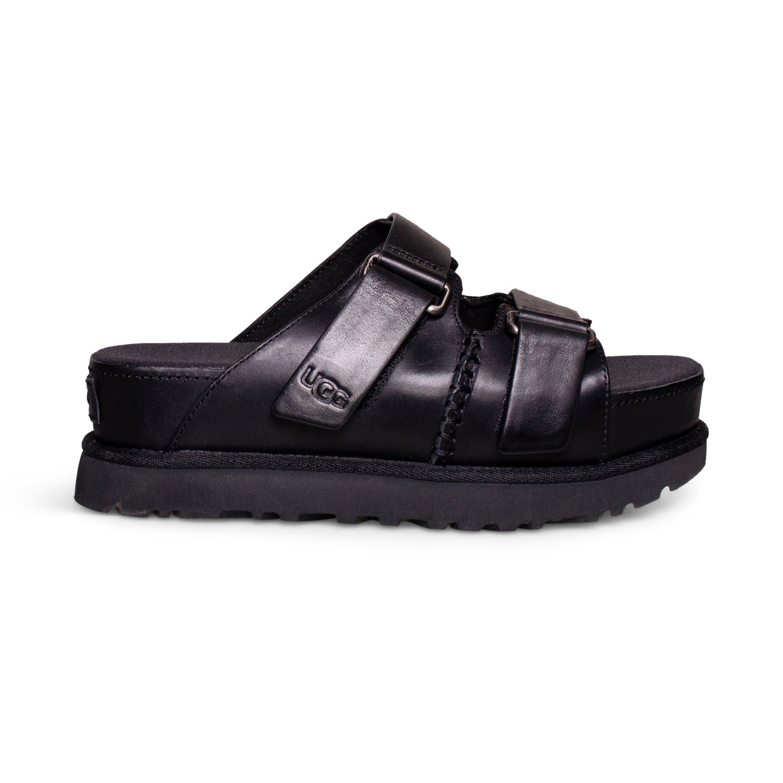 UGG Goldenstar Hi Slide Black - Women's – MyCozyBoots