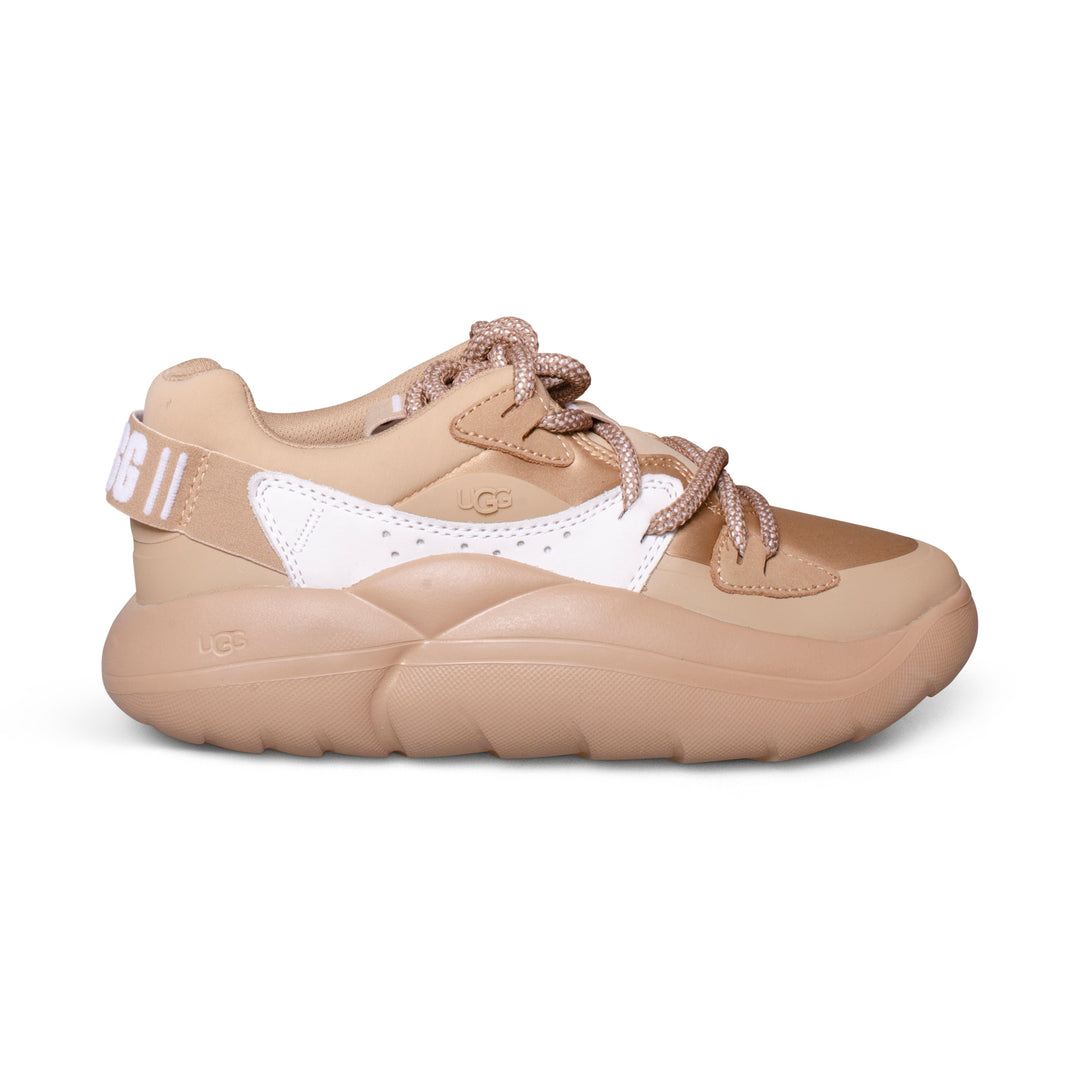 UGG La Cloud Lace Sand / White Sneakers - Women's – MyCozyBoots