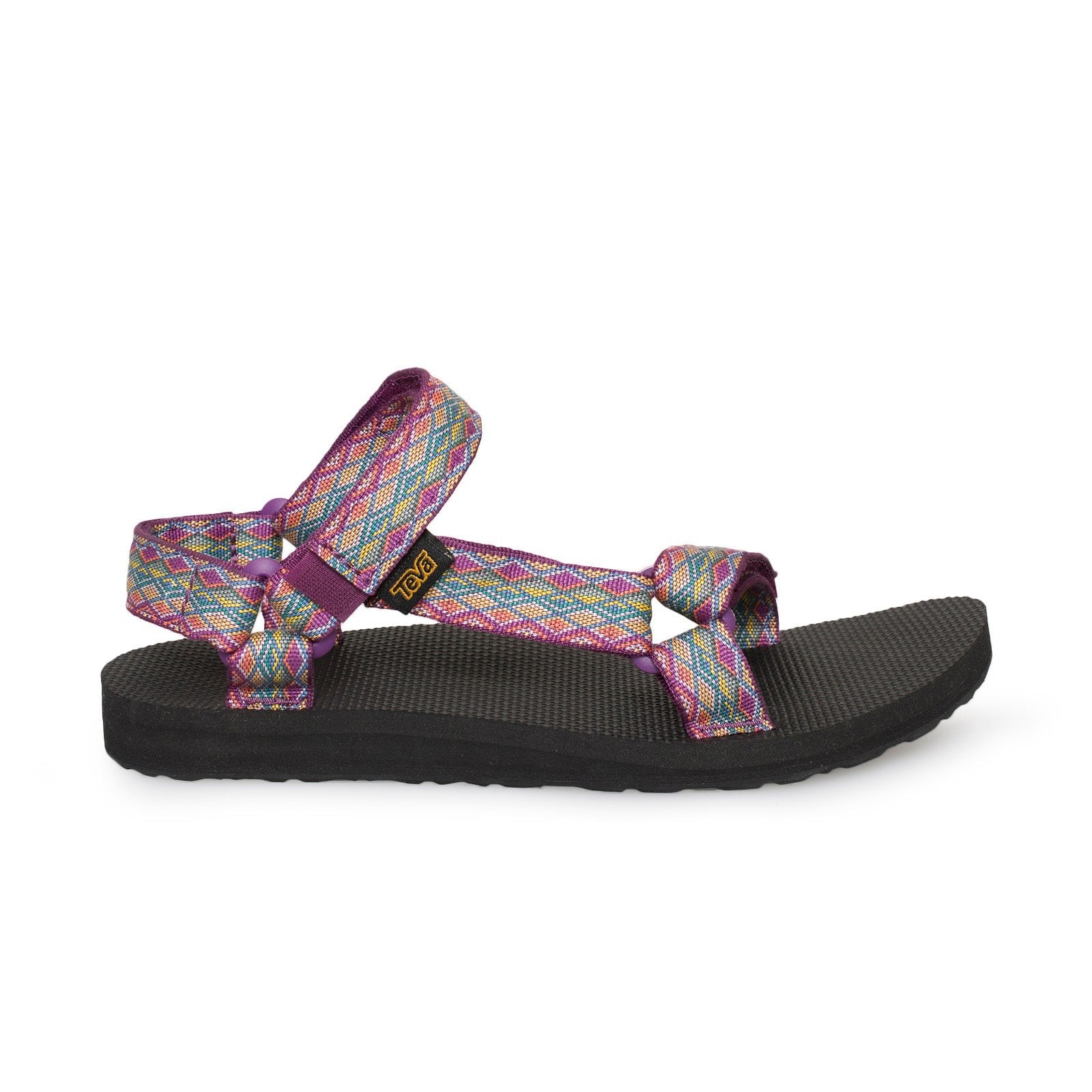 Teva Original Universal Miramar Fade Dark Purple Multi Sandals - Women ...