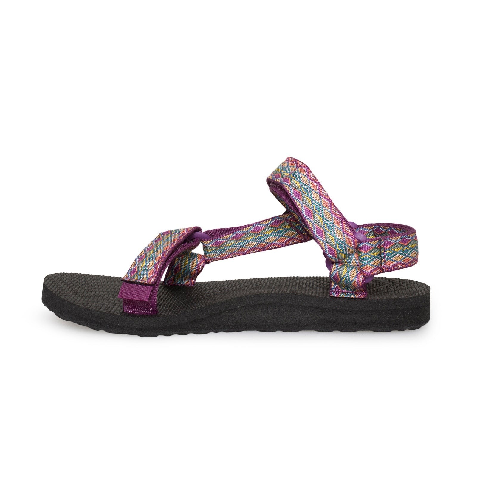 Teva Original Universal Miramar Fade Dark Purple Multi Sandals - Women ...