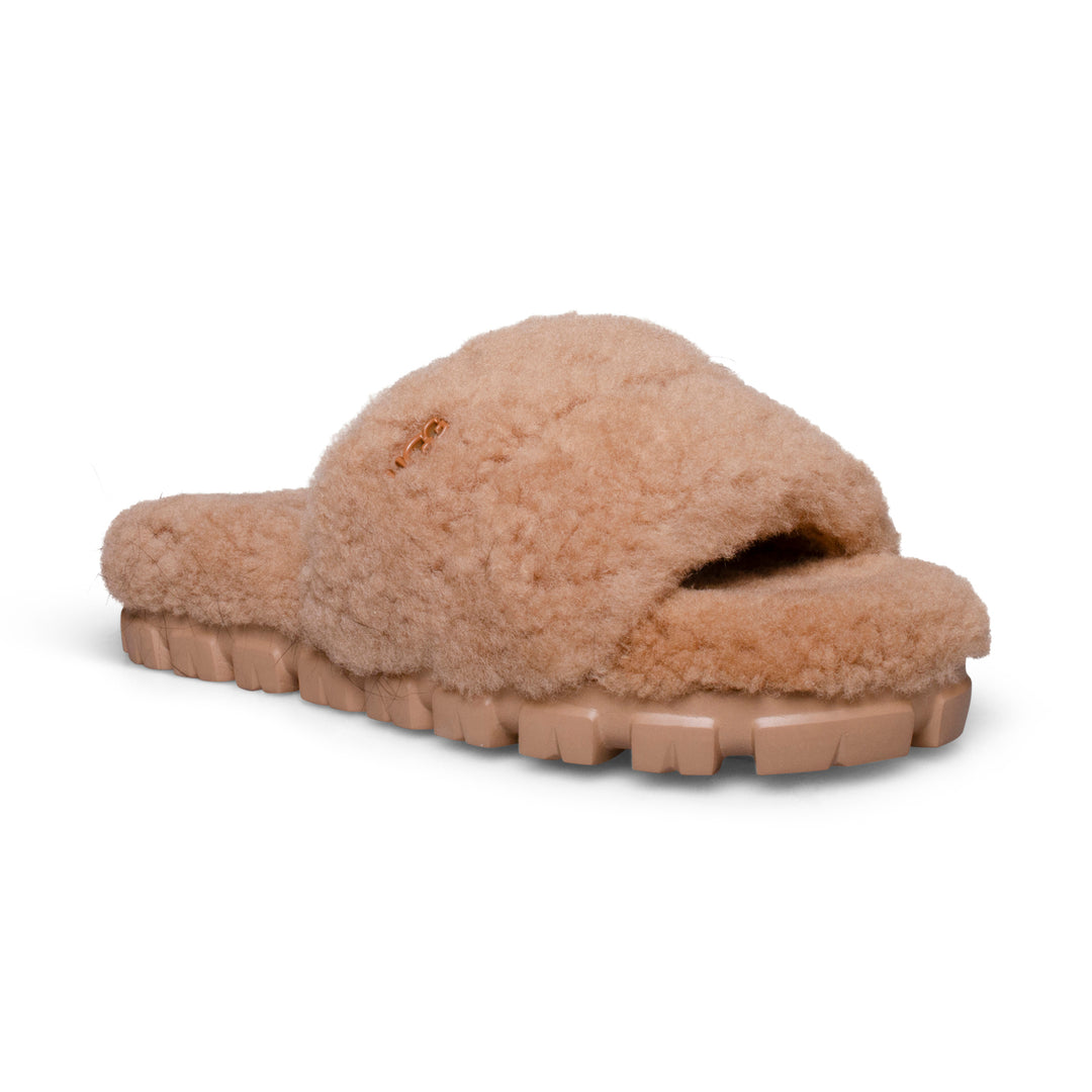 UGG Cozetta Curly Chestnut Slippers - Women's – MyCozyBoots