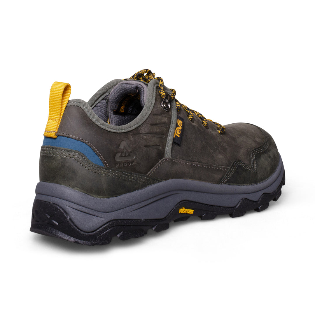 NWT M\'s Teva Riva Hiking Shoe- Charcoal/Blue TEVA MEN RIVA RP CHARCOAL / BLUE WATERPROOF HIKER SHOE US 8  main image 3