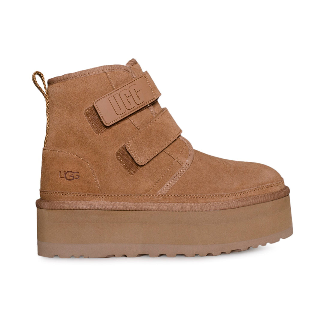 UGG Neumel Platform Chukka Chestnut Boots - Youth – MyCozyBoots