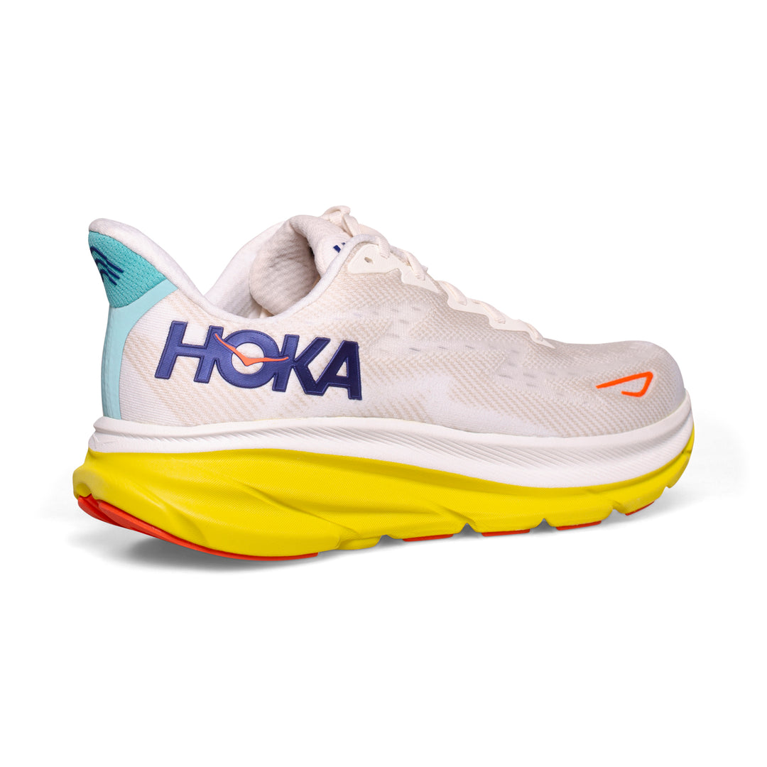 Hoka One One Clifton 9 Eggnog / Passion Fruit Running Shoes