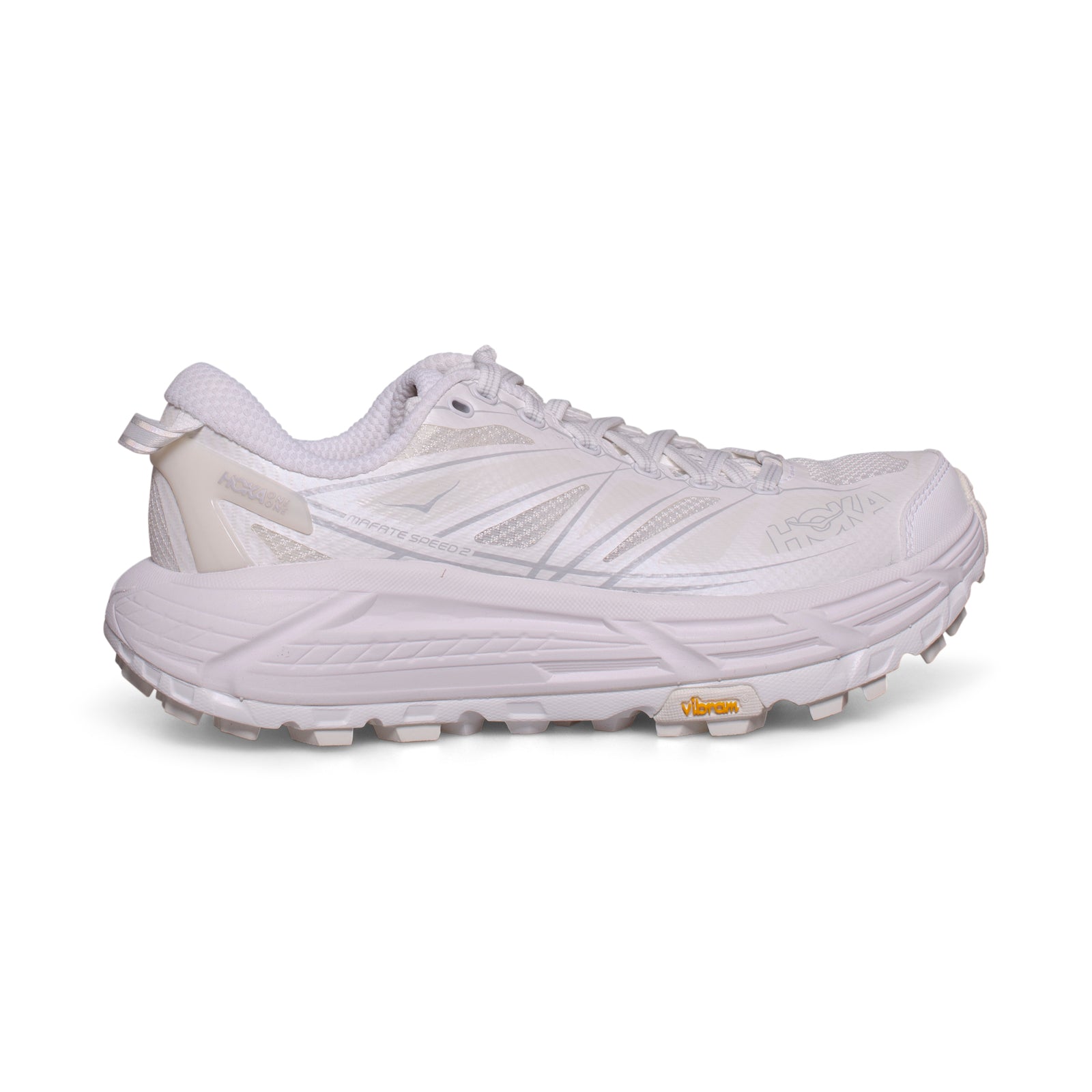 HOKA Mafate Speed 2 White / Lunar Rock Running Shoes - All