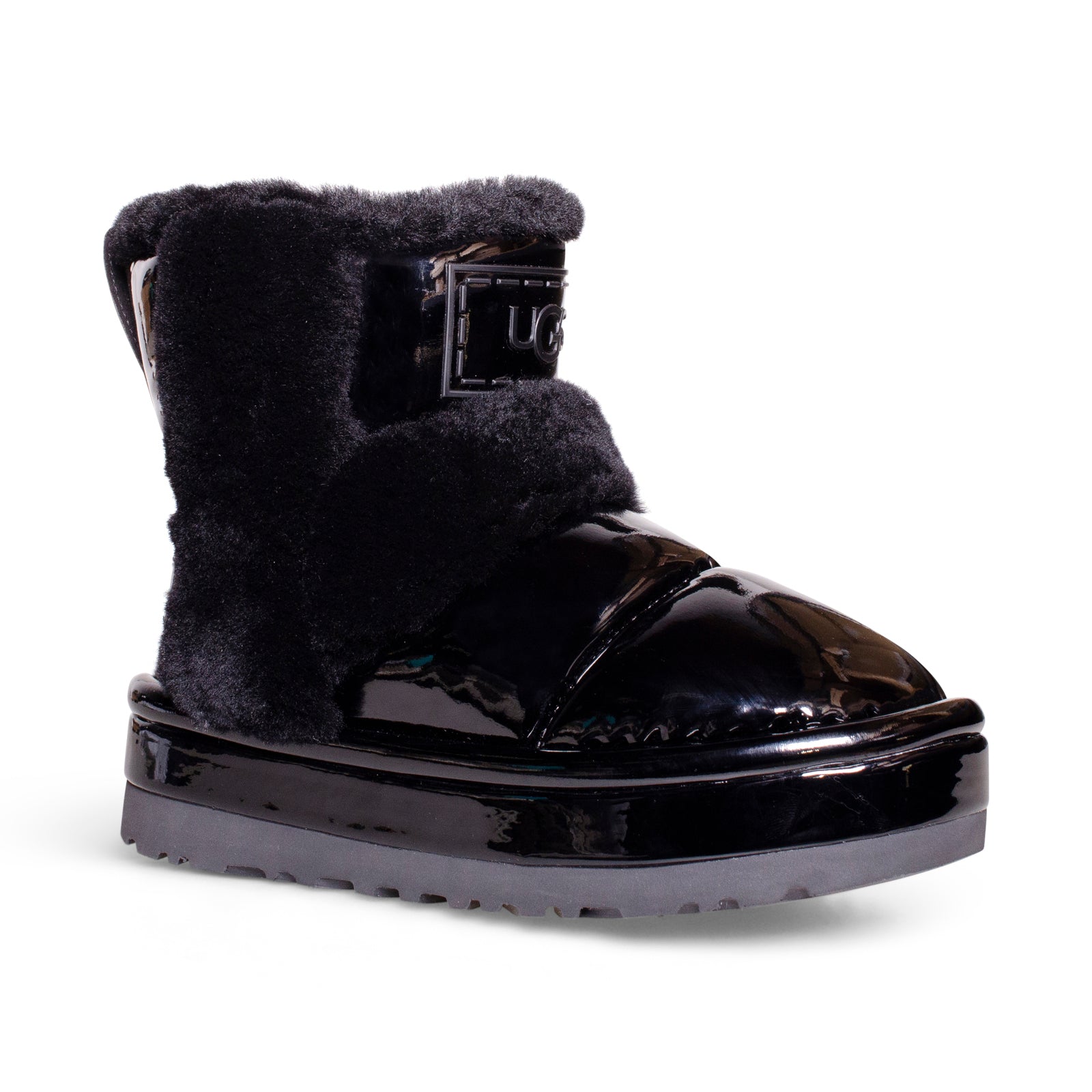 UGG Classic Chillapeak Shine Black Boots - Women's – MyCozyBoots
