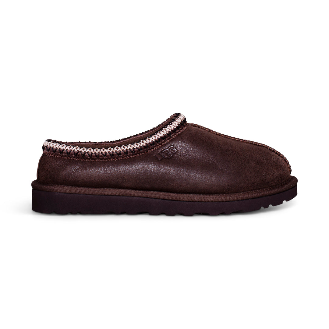 UGG Tasman Distressed Burnt Cedar Slippers - Men display picture 2